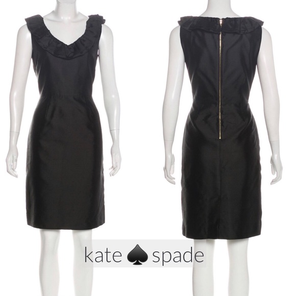 Kate Spade New York Sleeveless Ruffle Dress EUC - Picture 1 of 6